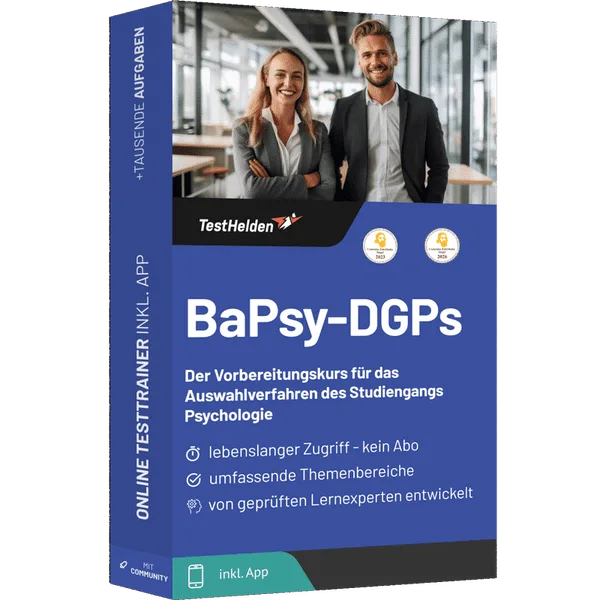 Produktbox: BaPsy-DGPs Vorbereitung Online-Testtrainer
