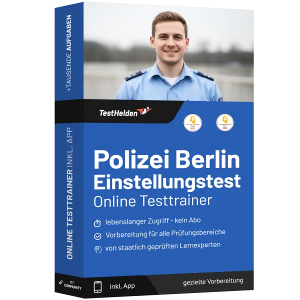 Produktbox: Polizei Berlin Online-Testtrainer